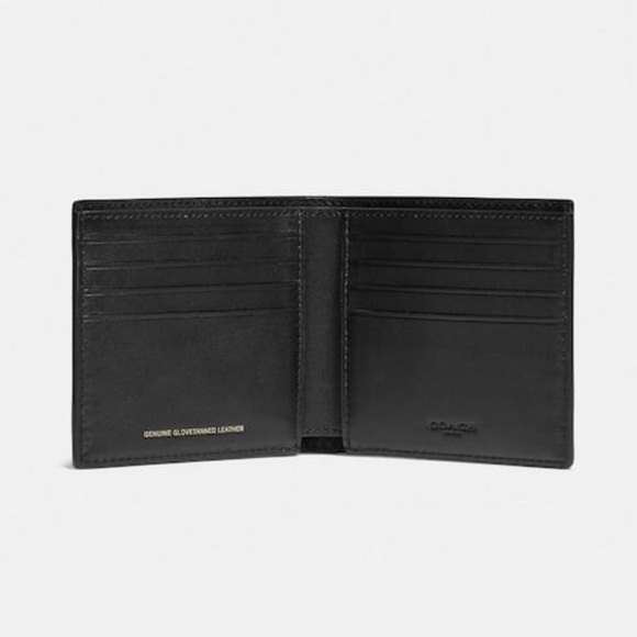 Coach Disney Mickey Mouse X Keith Haring Double Billfold Wallet - Picture 2 of 2